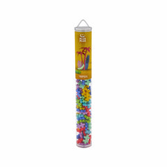 Set constructie Plus-Plus, tub 100 piese, Tropical Mix, culori tropicale - Plus Plus