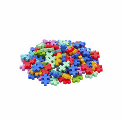 Set constructie Plus-Plus, tub 100 piese, Tropical Mix, culori tropicale - Plus Plus