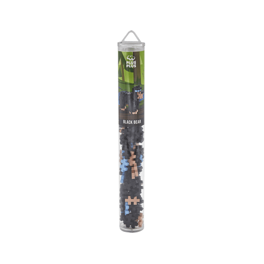 Set constructie Plus - Plus, tub 100 piese, Urs - Plus Plus - Publisol.ro