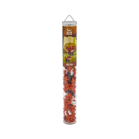 Set constructie Plus - Plus, tub 100 piese, Vulpe - Plus Plus - Publisol.ro
