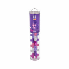 Set constructie Plus-Plus, tub 15 piese mari, Glitter Mix, culori stralucitoare - Plus Plus