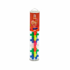Set constructie Plus-Plus, tub 15 piese mari, Neon, culori fluorescente - Plus Plus