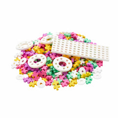 Set constructie Plus-Plus, tub 200 piese, Masini colorate - Bomboana - Plus Plus