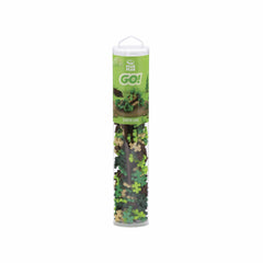 Set constructie Plus-Plus, tub 200 piese, Masini colorate - Pamant - Plus Plus