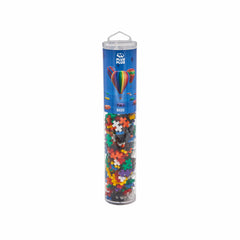 Set constructie Plus-Plus, tub 240 piese, Basic, culori standard - Plus Plus