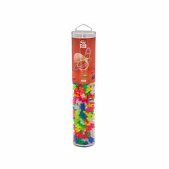 Set constructie Plus-Plus, tub 240 piese, Neon Mix, culori fluorescente - Plus Plus