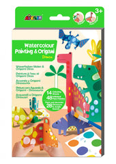 Set creativ 2 in 1 - Pictura si Origami - Dinozauri - Avenir - Publisol.ro