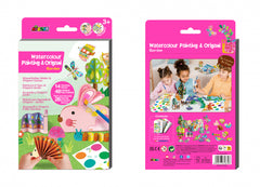 Set creativ 2 in 1 - Pictura si Origami - Gradina - Avenir