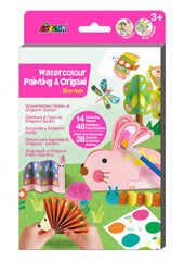 Set creativ 2 in 1 - Pictura si Origami - Gradina - Avenir - Publisol.ro