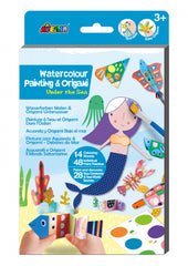 Set creativ 2 in 1 - Pictura si Origami - Subacvatic - Avenir