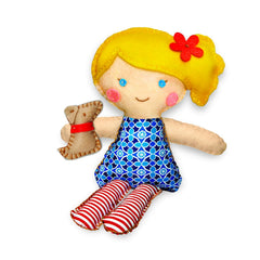 Set creativ Coase propria papusa cu catelus - 4M - Publisol.ro