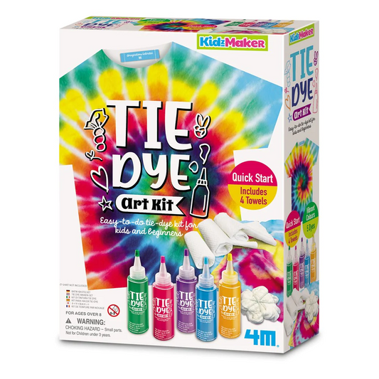 Set creativ - colorare textile  Tie Dye Art - 4M