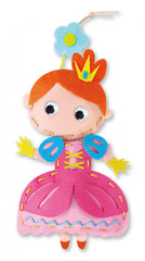 Set creativ de cusut cu tehnica siretului - Primul meu Pandantiv Printesa, nivel 3 - Avenir