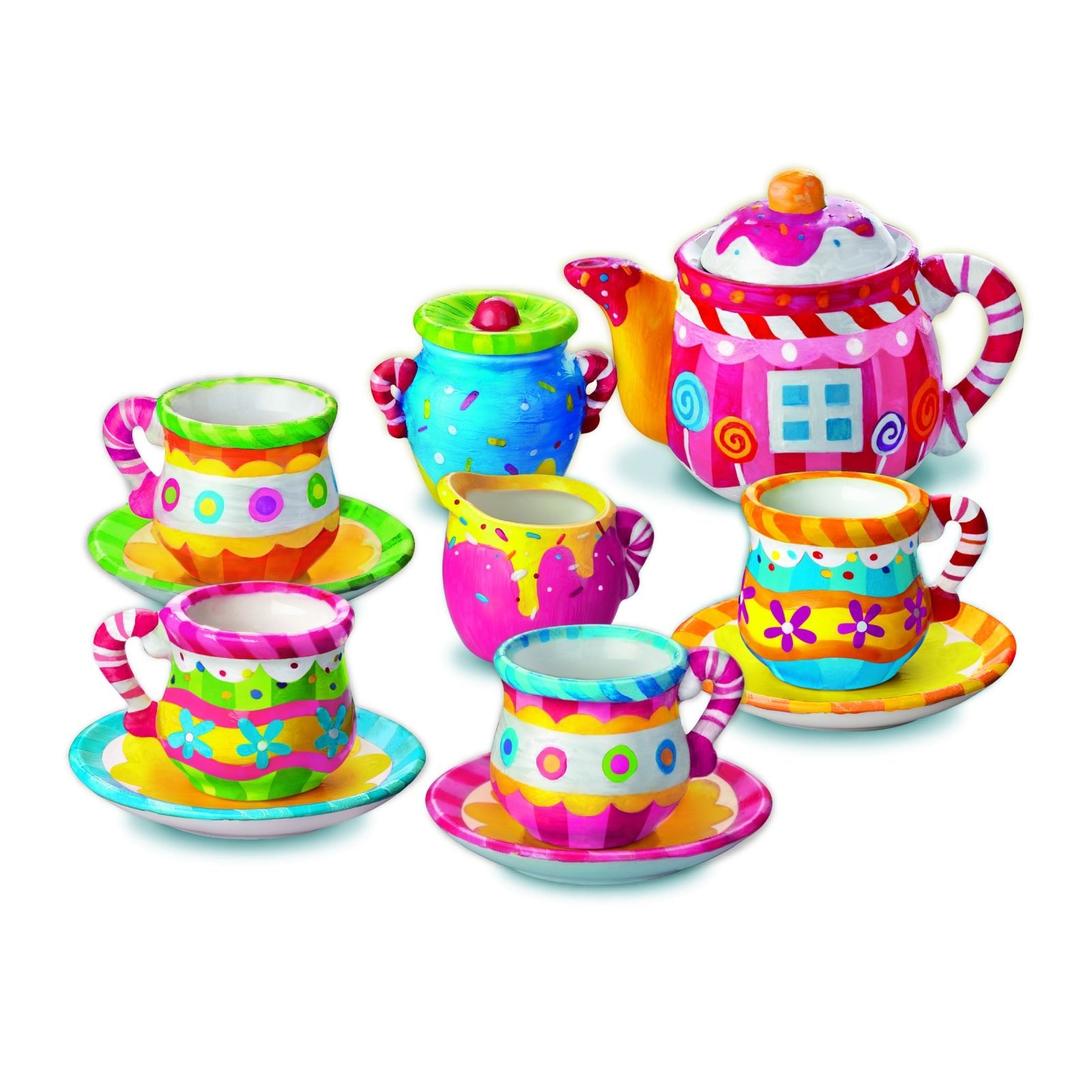 Set creativ de pictat - Set de ceai - 4M - Publisol.ro