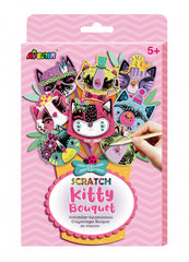 Set creativ de razuit Buchet - Pisicuta - Avenir