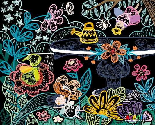 Set creativ de razuit - Zane in miscare - Avenir - Publisol.ro