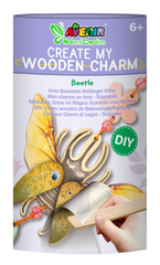 Set creativ din lemn - breloc Carabus, colectia Creatii Naturale - Avenir