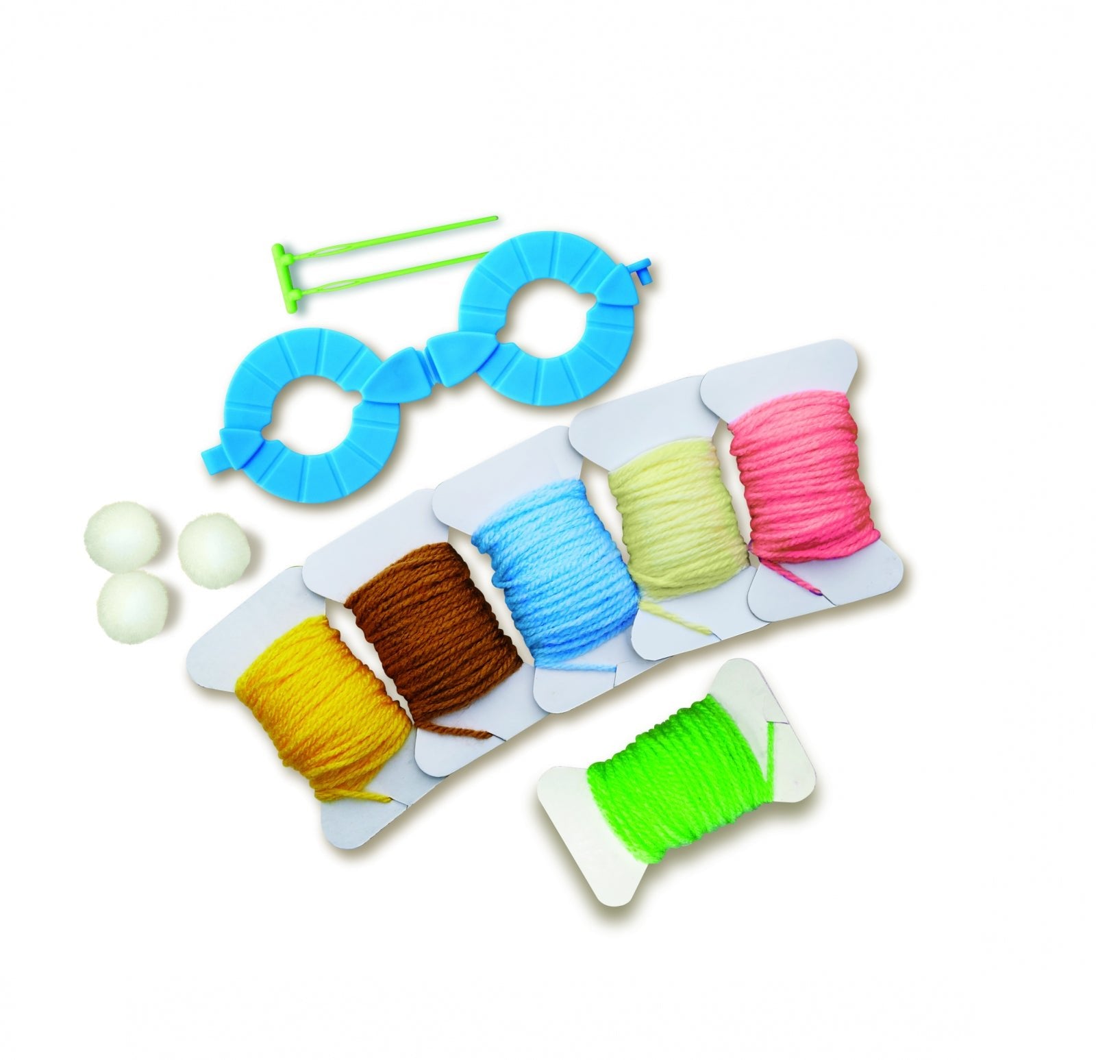 Set creativ DIY - Animalute pom pom - 4M - Publisol.ro