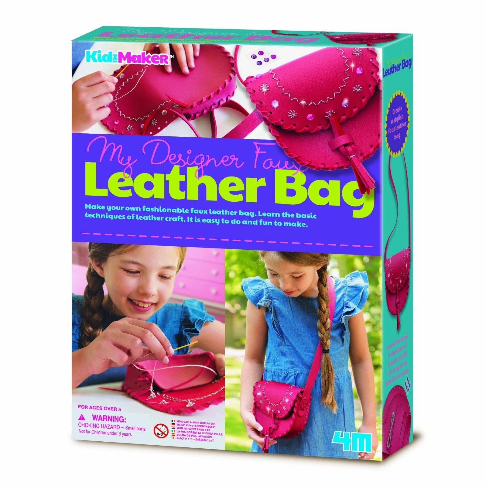 Set creativ DIY - Geanta designer - 4M - Publisol.ro