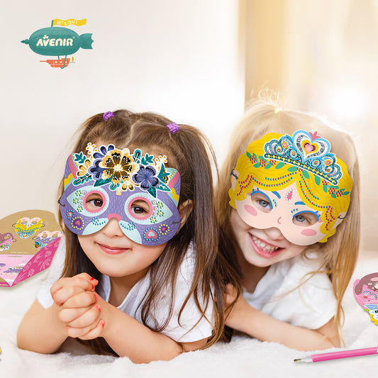 Set creativ DIY - Masti cu diamante - Printesa - Avenir