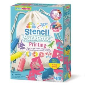 Set creativ - Imprimare cu sabloane pentru textile - 4M - Publisol.ro