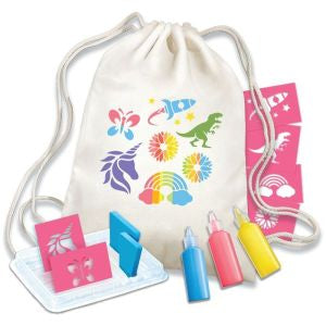 Set creativ - Imprimare cu sabloane pentru textile - 4M