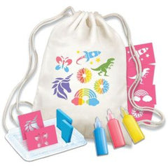 Set creativ - Imprimare cu sabloane pentru textile - 4M