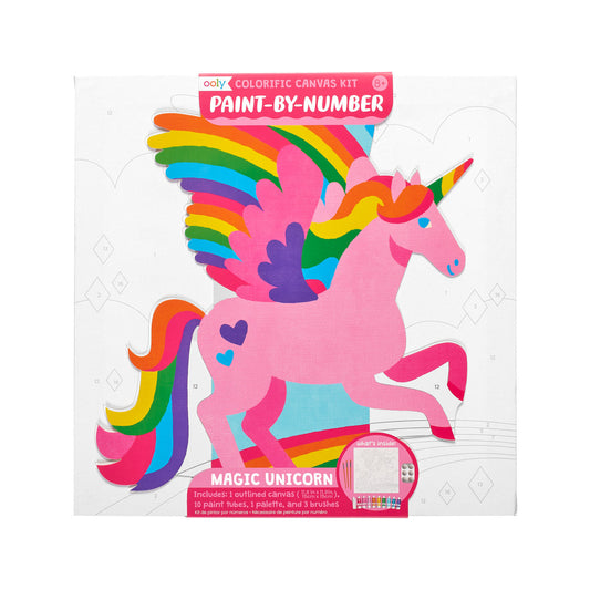 Set creativ Picteaza pe numere - Magic Unicorn - Ooly