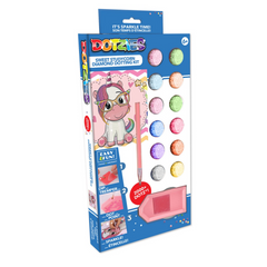 Set creativ pictura cu diamante - Unicorn student - Diamond Dotz®