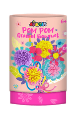 Set creativ Pom Pom - buchet flori - Avenir - Publisol.ro