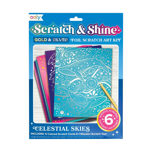 Set creativ Razuieste si Straluceste - Celestial Skies - Ooly