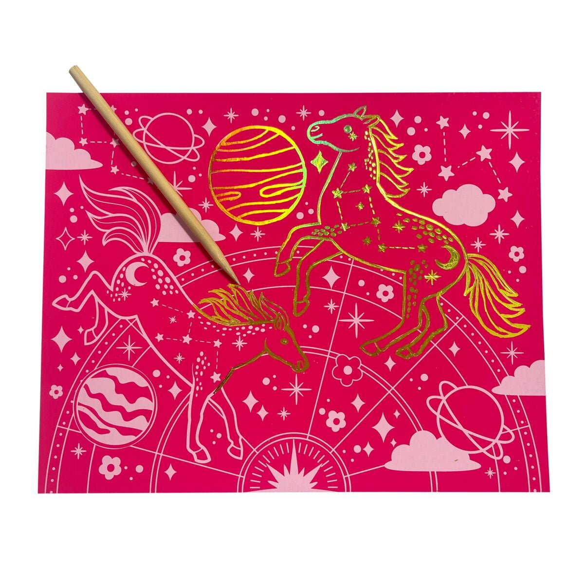 Set creativ Razuieste si Straluceste - Celestial Skies - Ooly - Publisol.ro