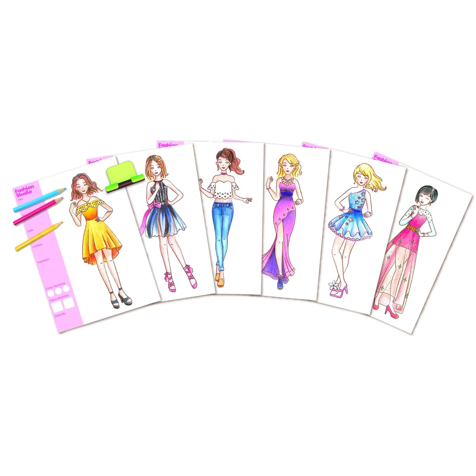 Set creativ - Studio Fashion Designer - 4M - Publisol.ro