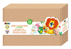 Set creativ XXL de cusut cu tehnica siretului - Craft N Play Box - Avenir - Publisol.ro