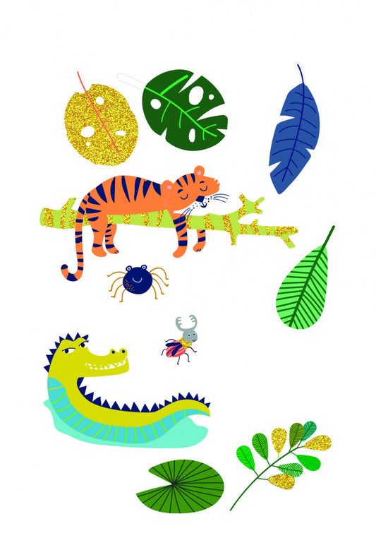 Set cu abtibilduri - Jungla - Avenir - Publisol.ro