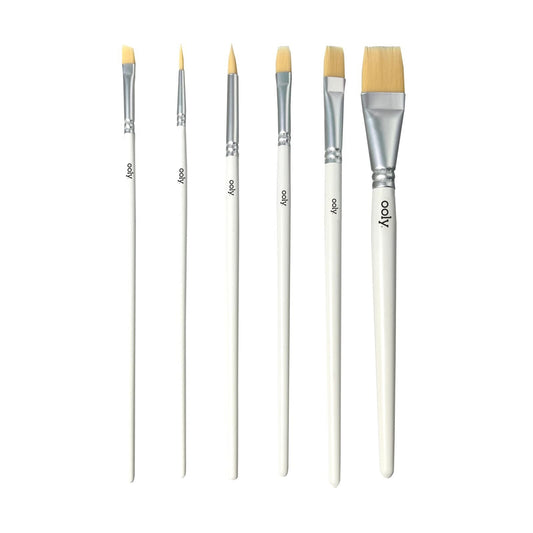 Set de 6 pensule universale, Chroma Blends - Ooly - Publisol.ro