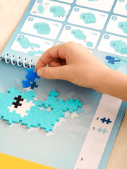 Set de Activitati Plus - Plus, 125 piese, Ocean - Plus Plus - Publisol.ro