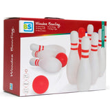 Set de bowling din lemn, BS Toys - Publisol.ro