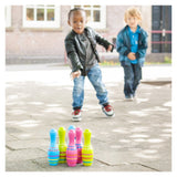 Set de bowling din lemn Skittles Jr., BS Toys - Publisol.ro