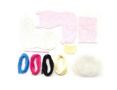 Set de cusut DIY - decoratiune topper pentru creion - Lama - Avenir