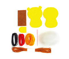 Set de cusut DIY - decoratiune topper pentru creion - Leu - Avenir