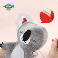 Set de cusut Prima Mea Papusa, Koala cu inima - Avenir