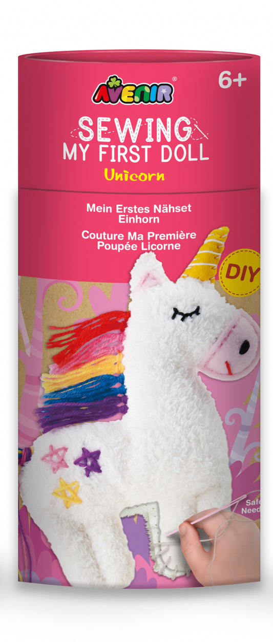 Set de cusut Prima Mea Papusa, Unicorn - Avenir
