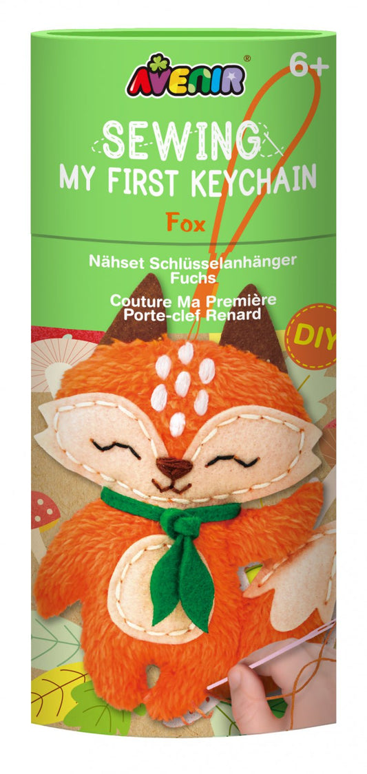 Set de cusut Primul meu Breloc - Vulpe - Avenir - Publisol.ro