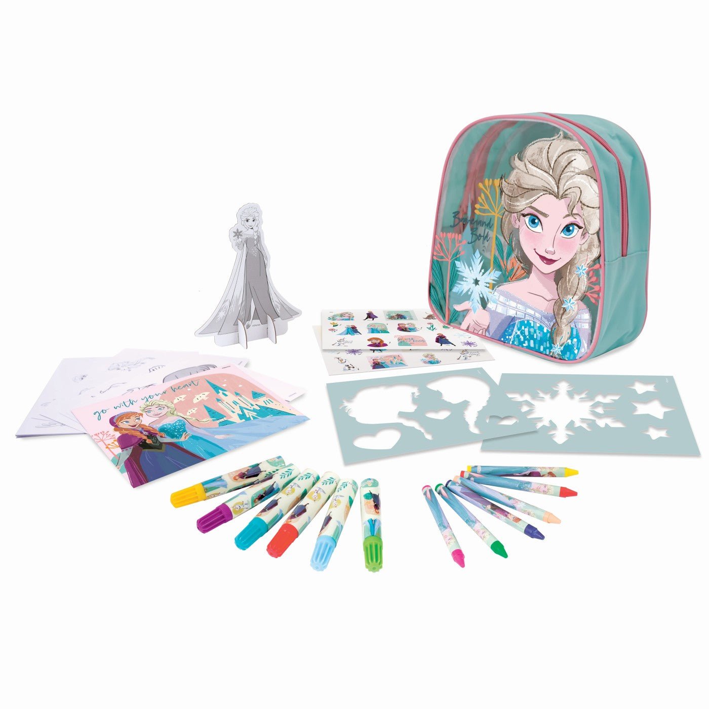 Set de desen in rucsac frozen, AS - Publisol.ro
