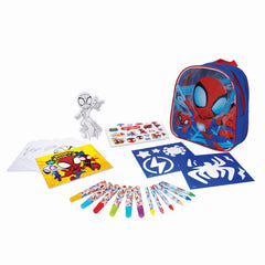Set de desen in rucsac spidey and his amazing friends, AS - Publisol.ro