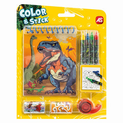 Set de desen pocket dinosaurs, AS - Publisol.ro