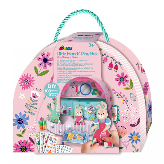 Set de joaca creativa si libera, portabil - Casa Domnisoarei Iepuras - Avenir - Publisol.ro