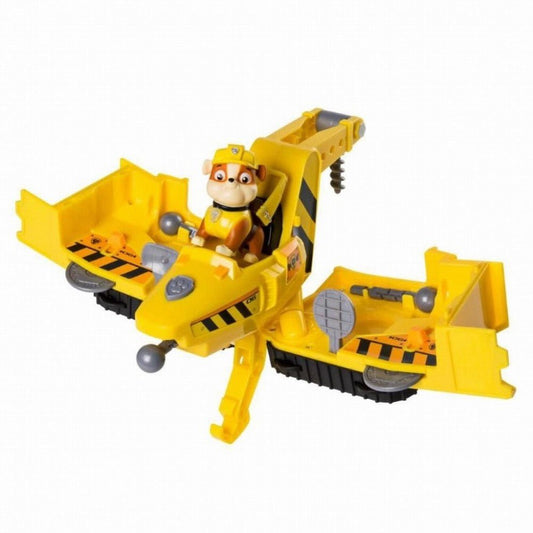 Set de joaca spin Master Paw Patrol vehicul flip and fly rubble - Publisol.ro
