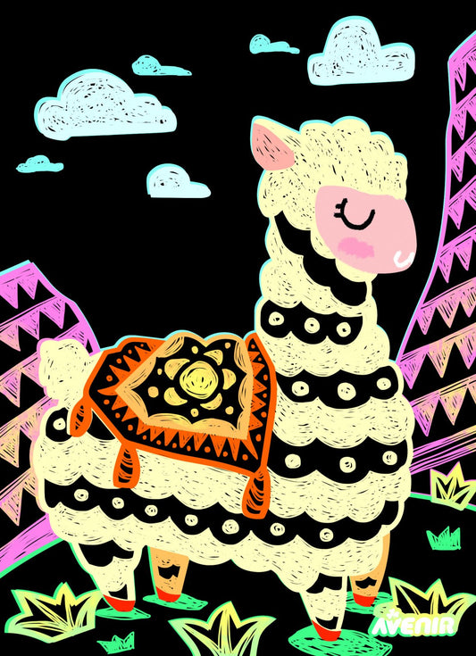 Set de razuit - 4 Animale magice - Avenir - Publisol.ro